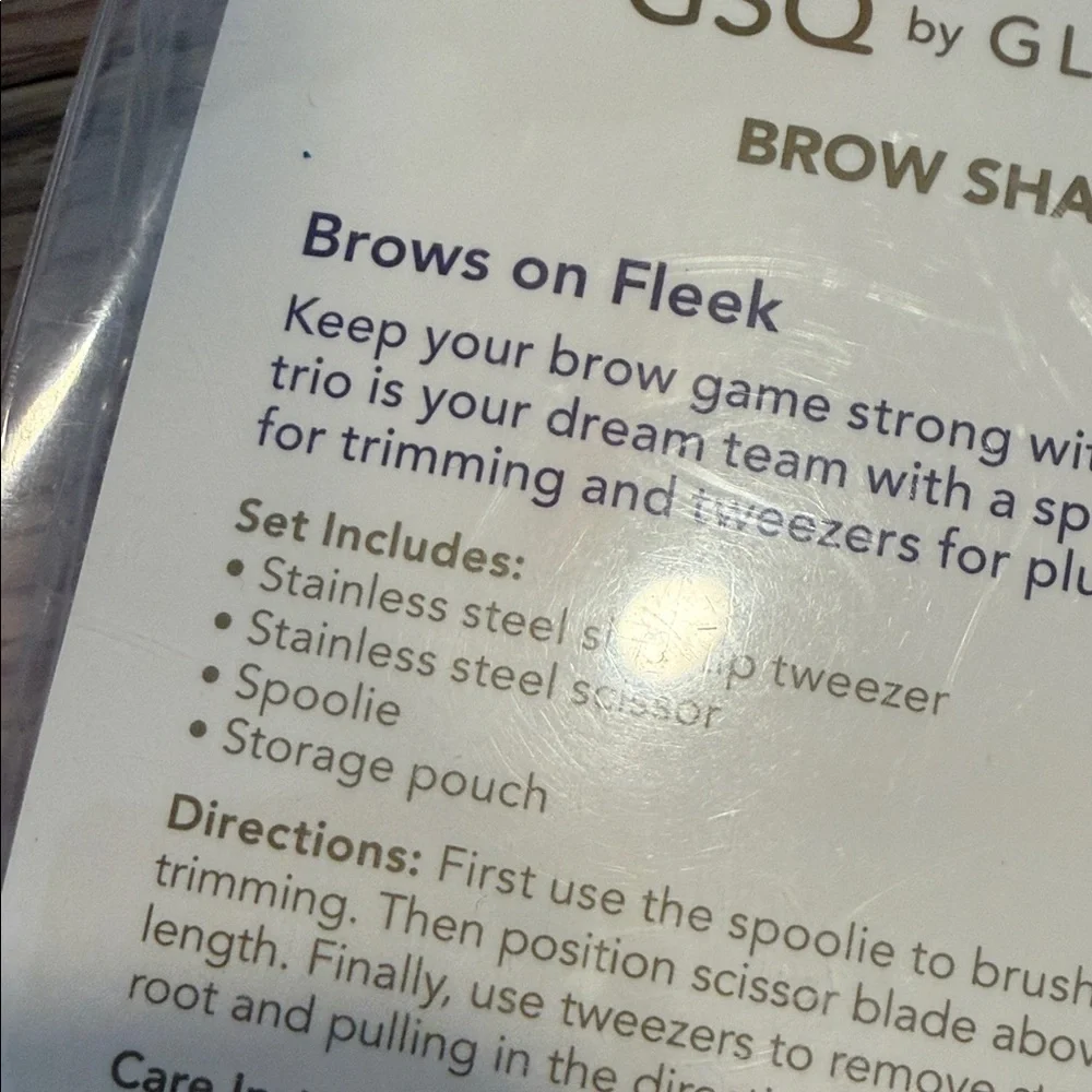 Brow Shaping Set - Purple and Gold